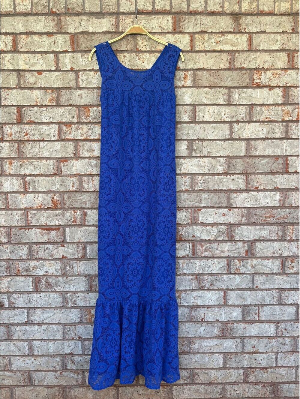 Kensie Blue Maxi Dress Size 10